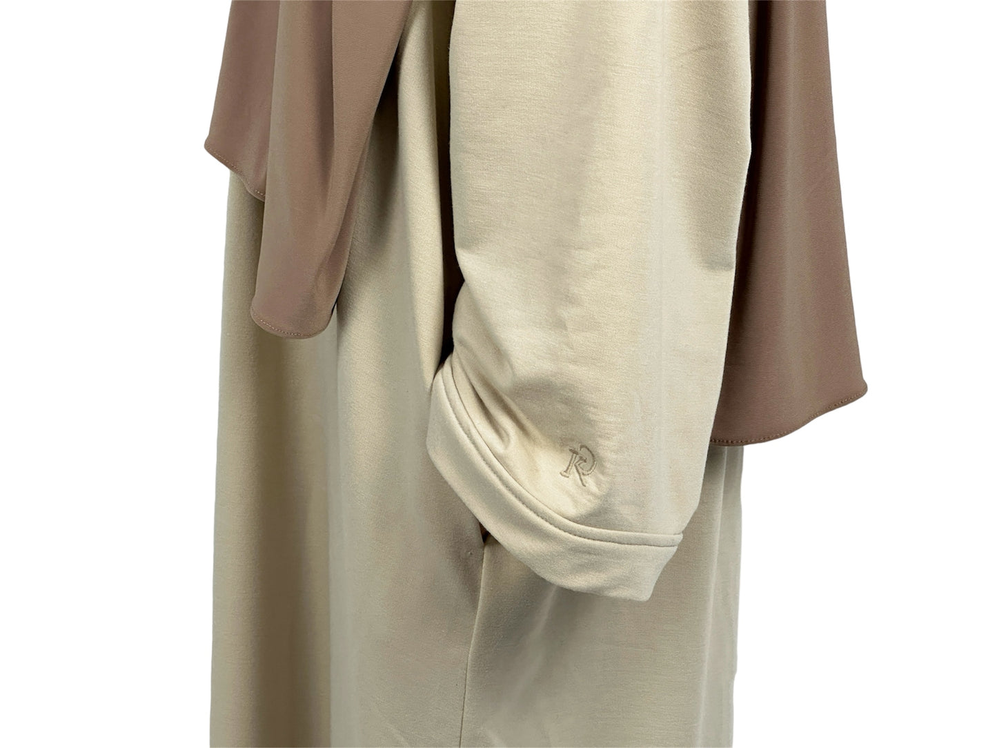 Light Beige Sweater Dress